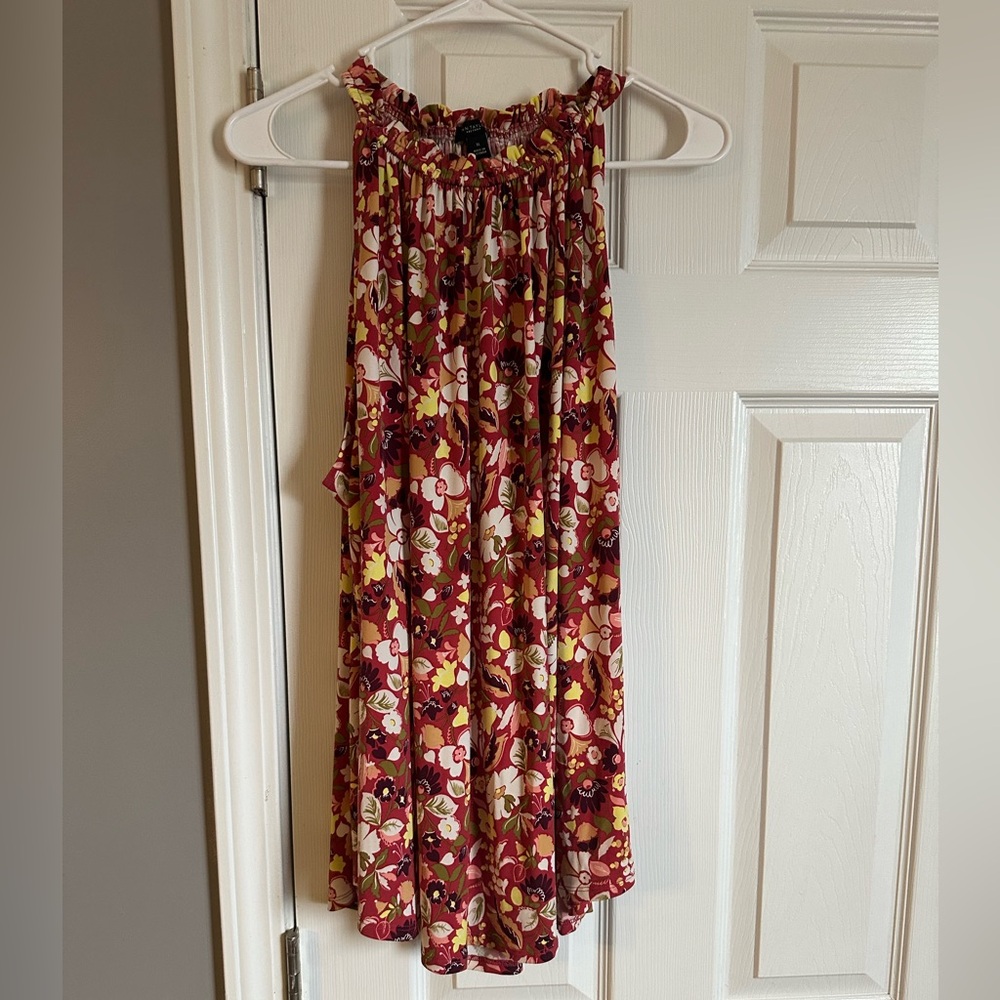 Ann Taylor XL floral Blouse